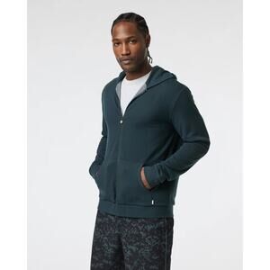 Vuori Performance Waffle Zip Hoodie 2.0 Mens Large Athleisure Comfort Stretch